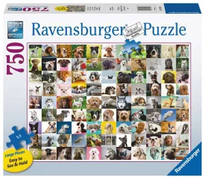 16939  99 Lovable Dogs 750 Piece Puzzle