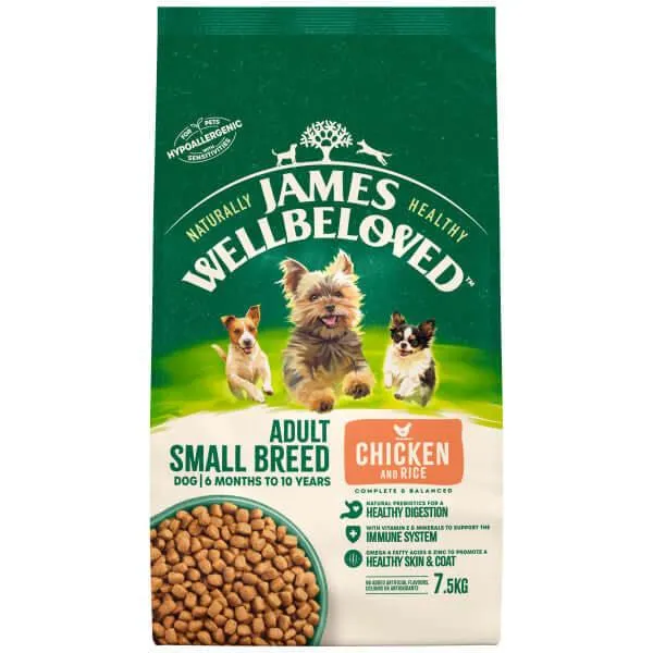 Adult Chicken & Rice Small Breed Dry Dog Food