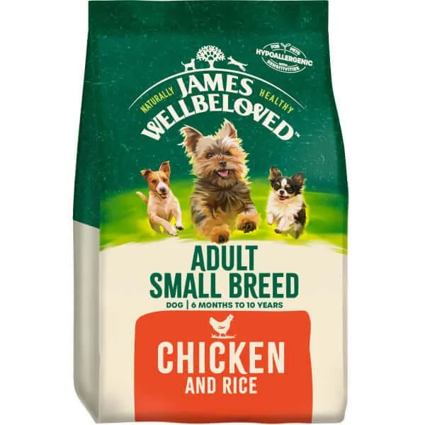 Adult Chicken & Rice Small Breed Dry Dog Food