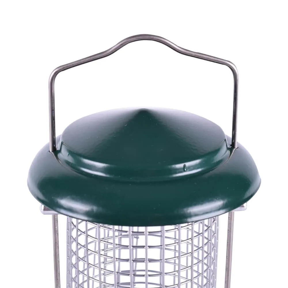 AllPetSolutions Wild Bird Nut Metal Feeder, 9"