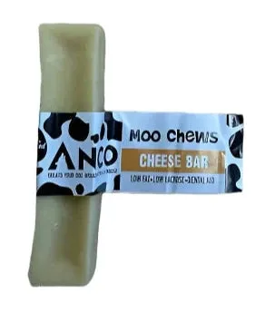 Anco | Natural Dog Treat | Moo Chew Cow's Milk Cheese Bar - Small