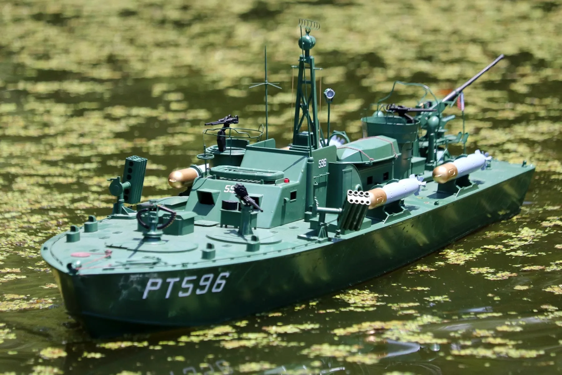 Bancroft PT-596 1/24 Scale 1030mm (40") US Navy Patrol Boat - RTR