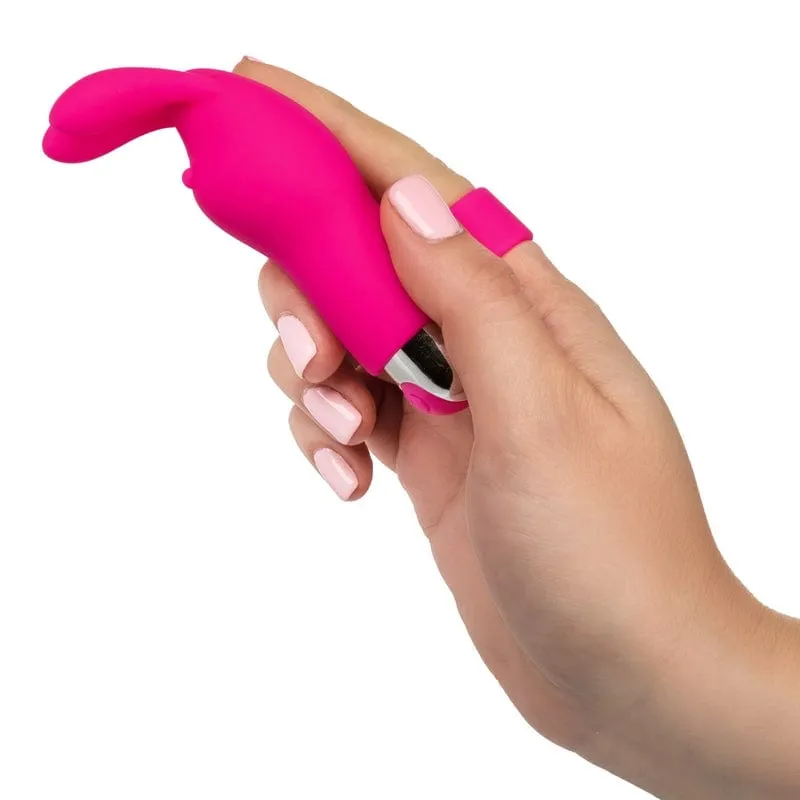 Calexotics Intimate Play Rechargeable Finger Bunny Pink