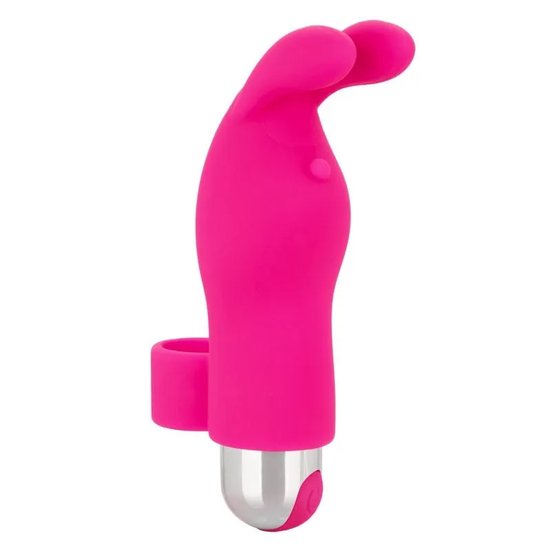 Calexotics Intimate Play Rechargeable Finger Bunny Pink