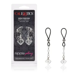 Calexotics Non-Piercing Nipple Jewelry Crystal Gem