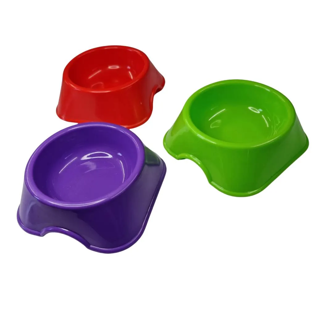 Classic Coloured Pet Bowl 6"