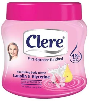 Clere Lanolin and Glycerine Nourishing Body Creme 500 ml