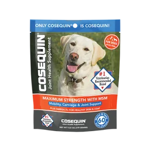 COSEQUIN® Maximum Strength with MSM Plus Omega-3’s Soft Chew