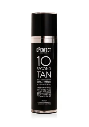 Cosmetics 10 Second Tan - 150ml Medium Coconut Liquid Spray