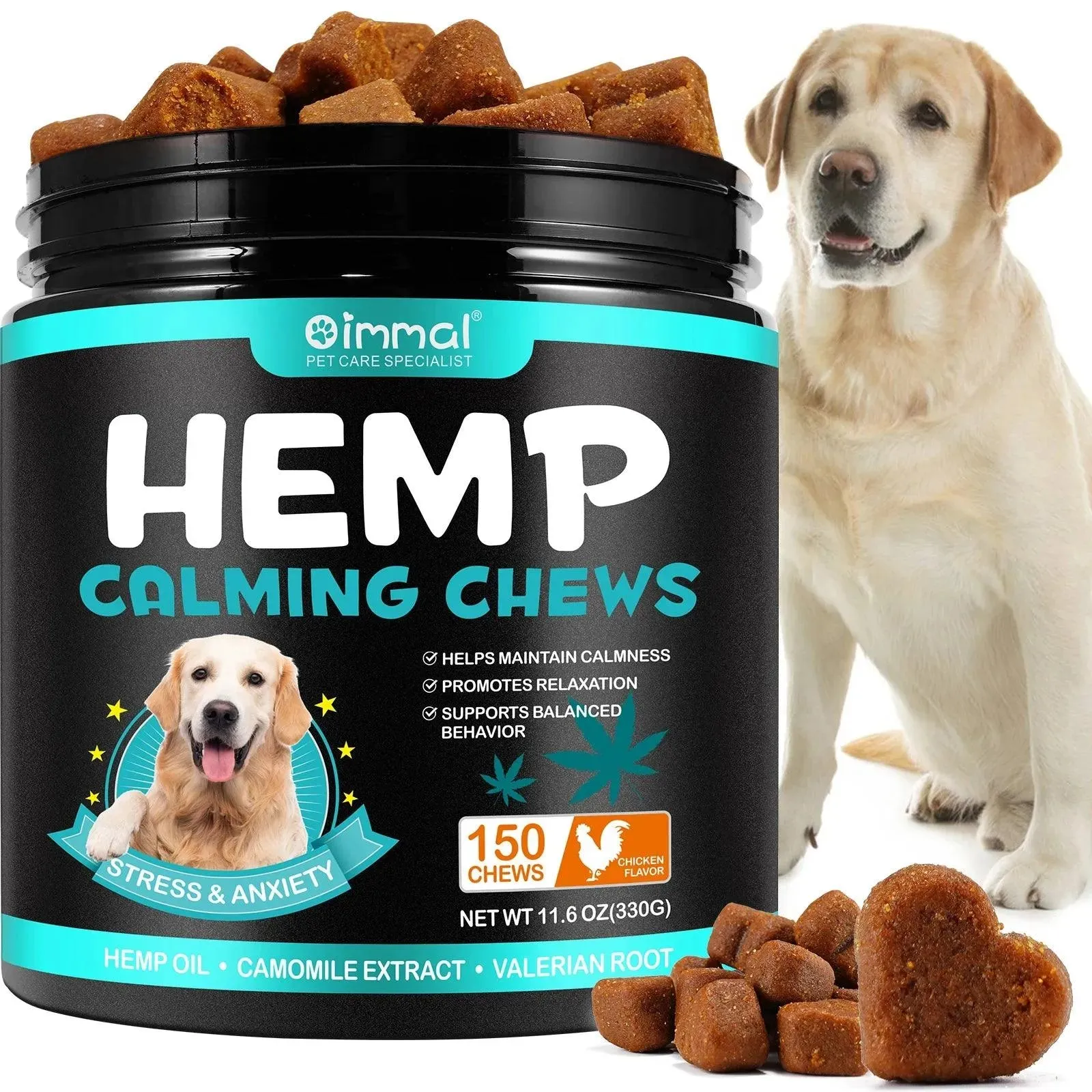 Dog Anxiety Relief Hemp Chews