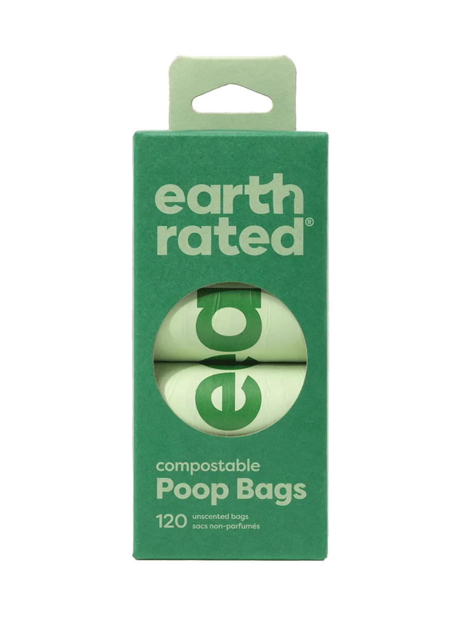 Earth Rated Certified Compostable Refill Rolls - 120 bags