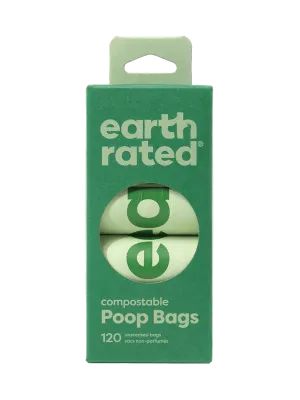 Earth Rated Certified Compostable Refill Rolls - 120 bags