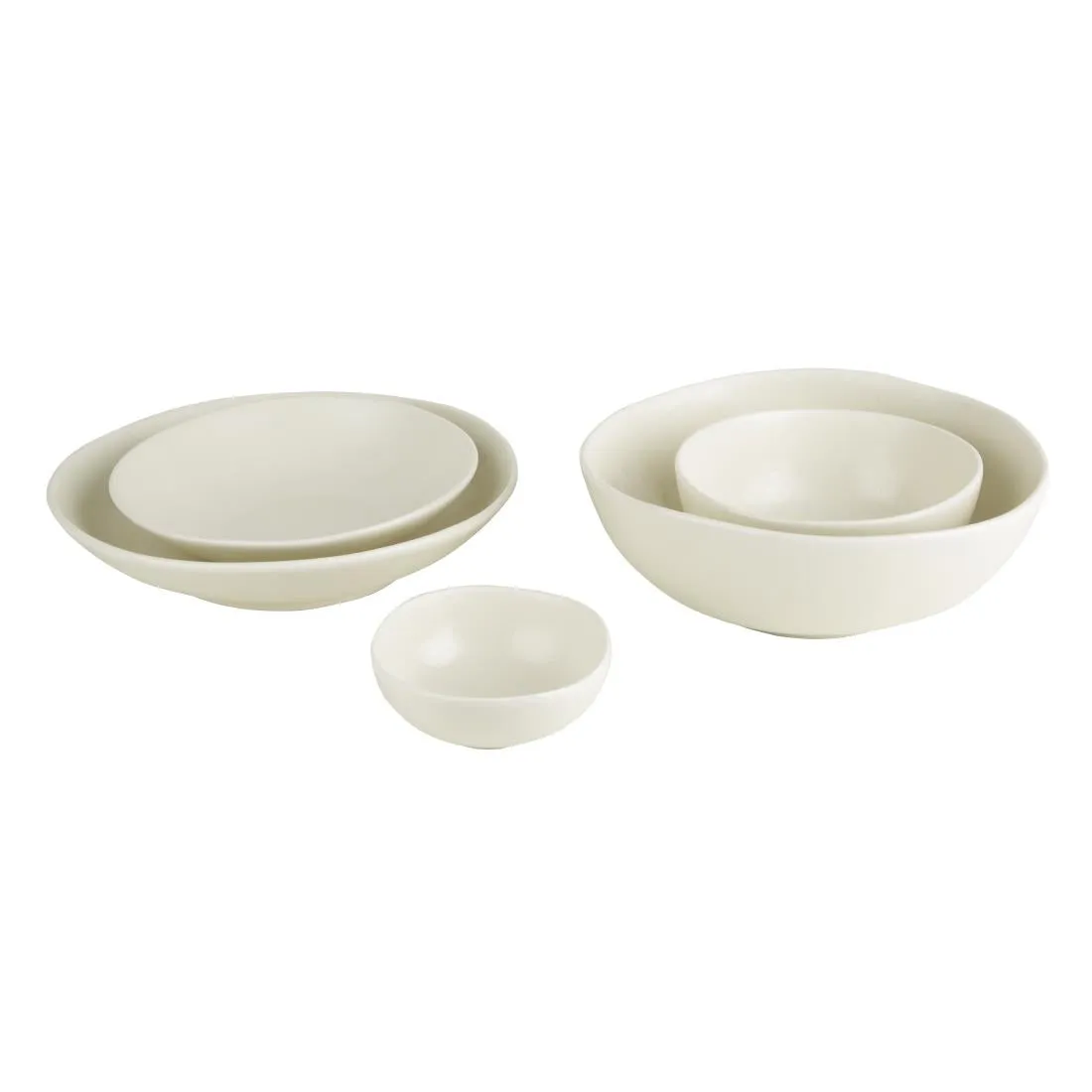 FC702 Olympia Build-a-Bowl White Deep Bowls 225mm (Pack of 4)