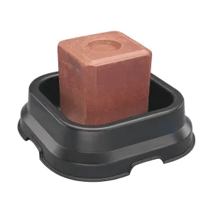 FORTEX-FORTIFLEX SBP-10 Block Pan, Polyethylene/Rubber, Black