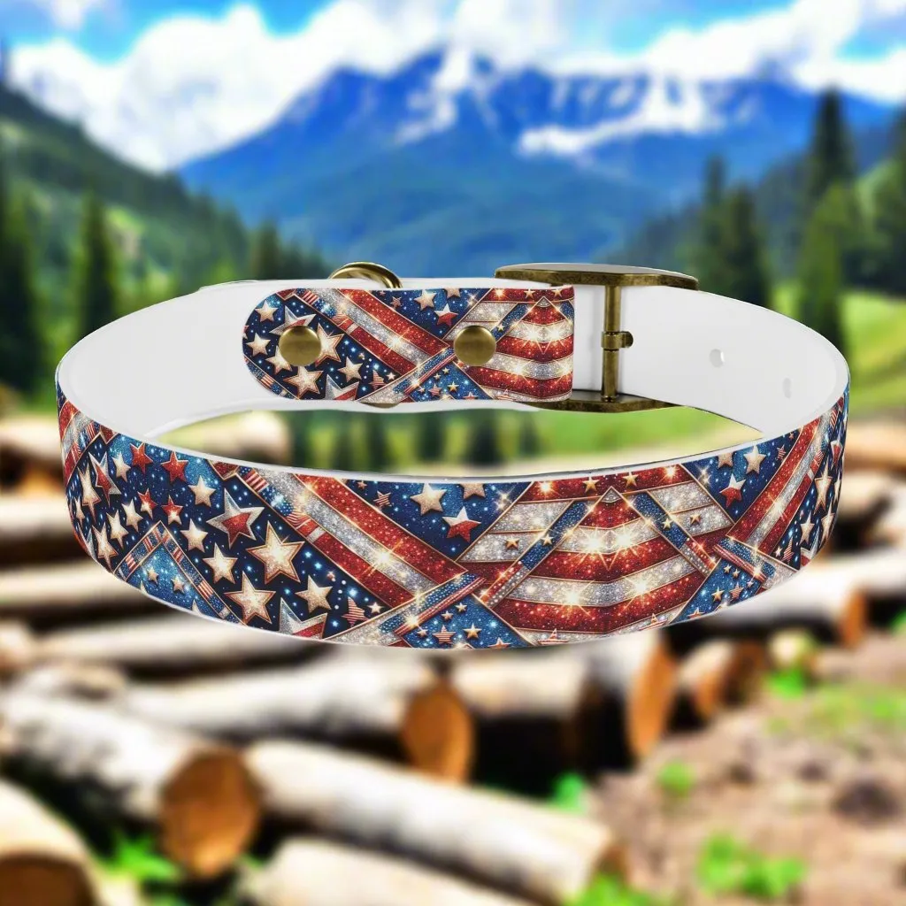 Freedom Blingin’ Dog Collar 🇺🇸✨