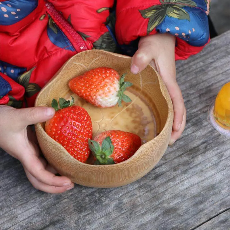 Handmade Natural Bamboo Bowls