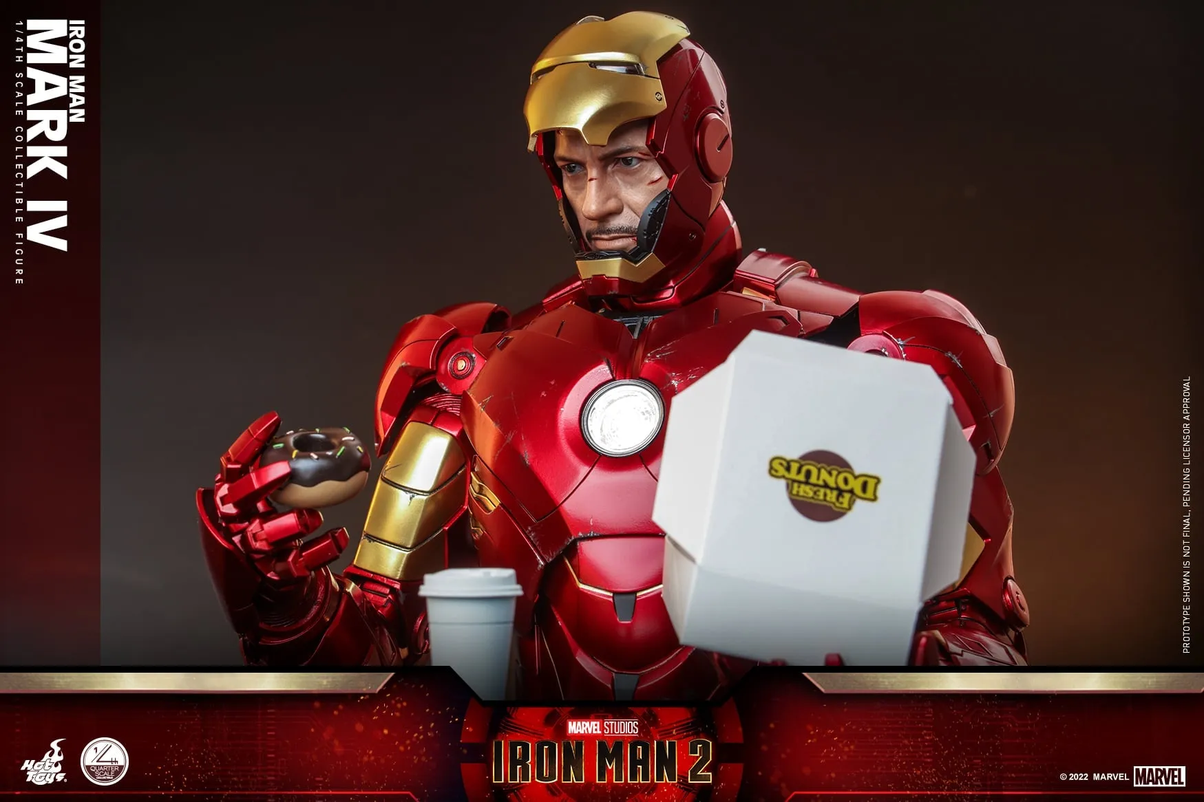 Hot Toys - QS020 - Iron Man 2 - 1/4th scale Iron Man Mark IV Collectible Figure