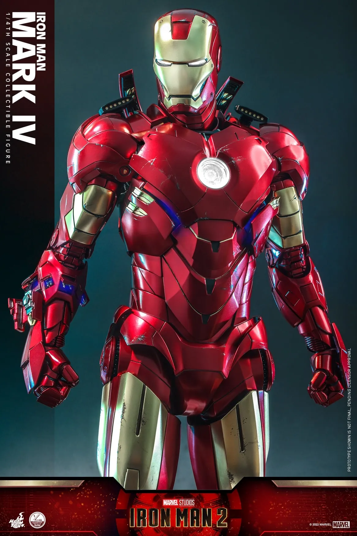 Hot Toys - QS020 - Iron Man 2 - 1/4th scale Iron Man Mark IV Collectible Figure