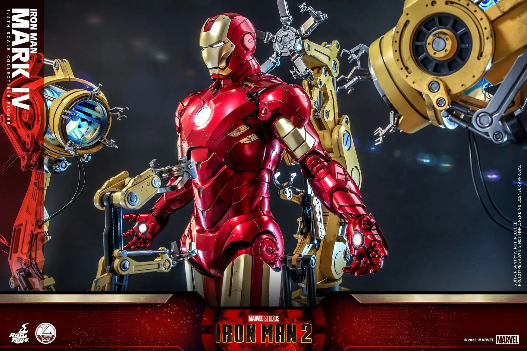 Hot Toys - QS020 - Iron Man 2 - 1/4th scale Iron Man Mark IV Collectible Figure