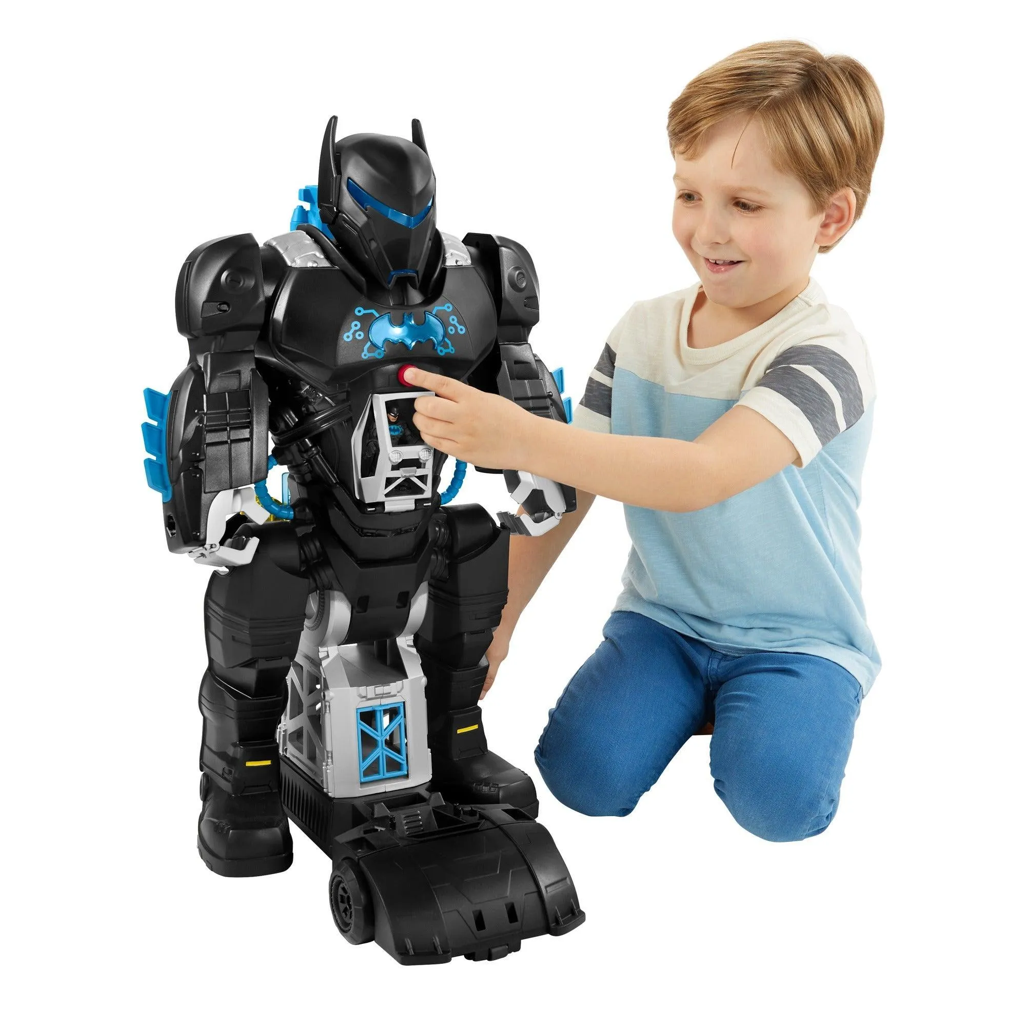 Imaginext DC Super Friends Bat-Tech BatBot and Batman Robot