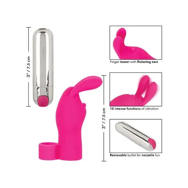 Intimate Play Rechargeable Finger Bunny - Pink