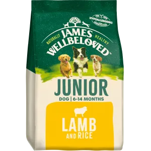 Junior Lamb & Rice Dry Dog Food