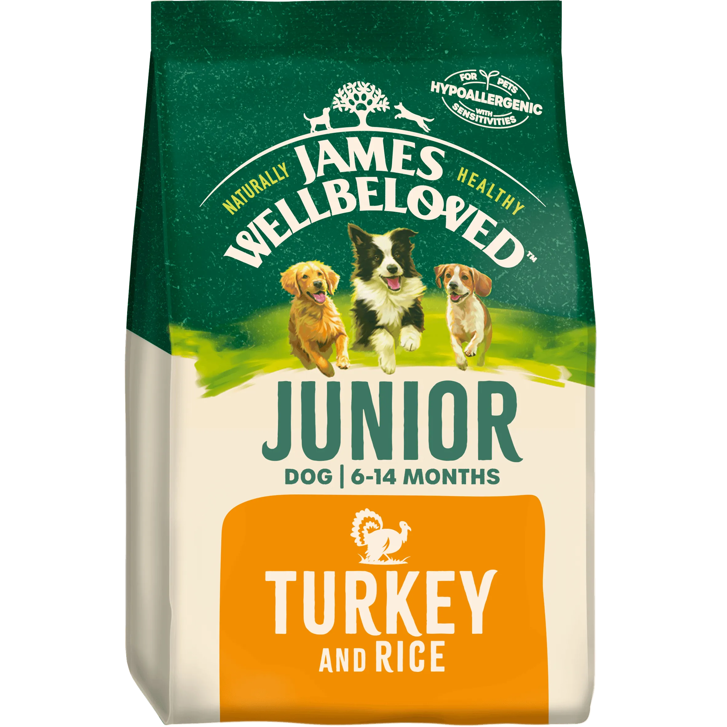 Junior Turkey & Rice Dry Dog Food