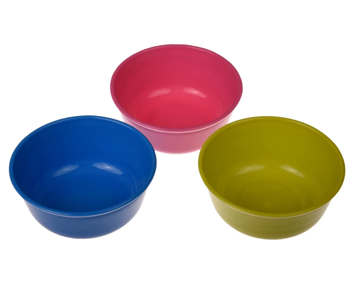 Kuber Industries Bowls|Plastic Dishwasher Safe Bowl|Serving Bowls|Bowls for Kitchen|Microwave Safe Bowls for Salad|Soup|Pasta|500 ML|Pack of 12 (Multicolor)