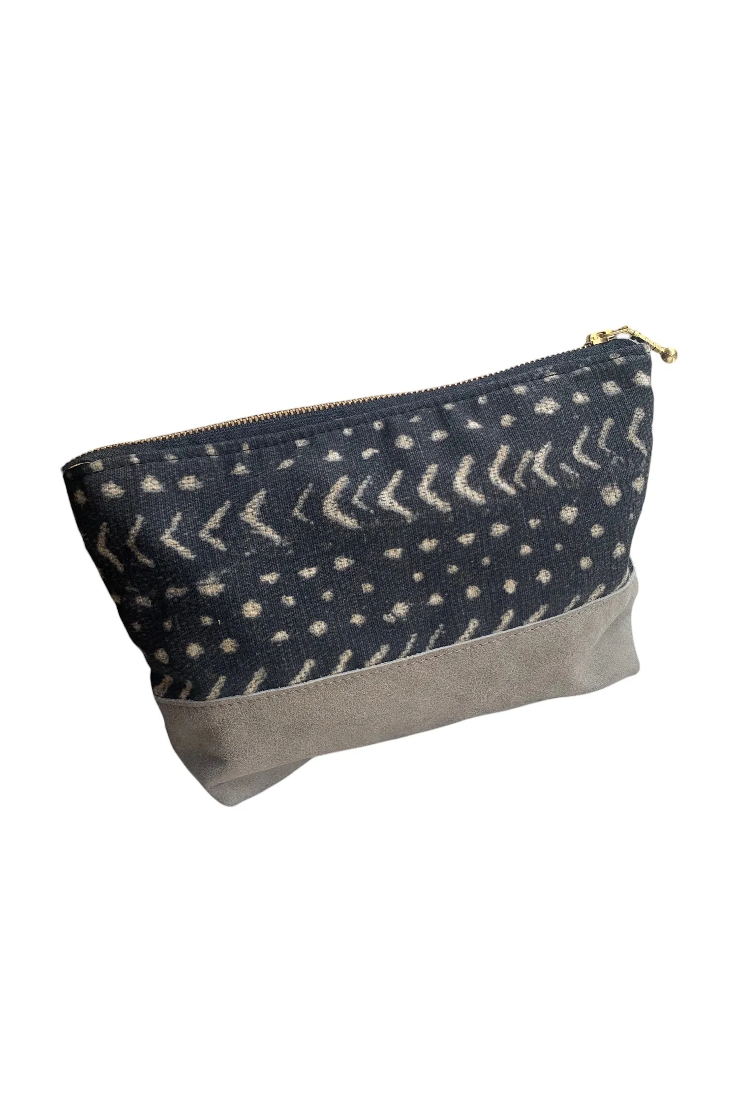 La Trousse - Leather and Fabric Pouch