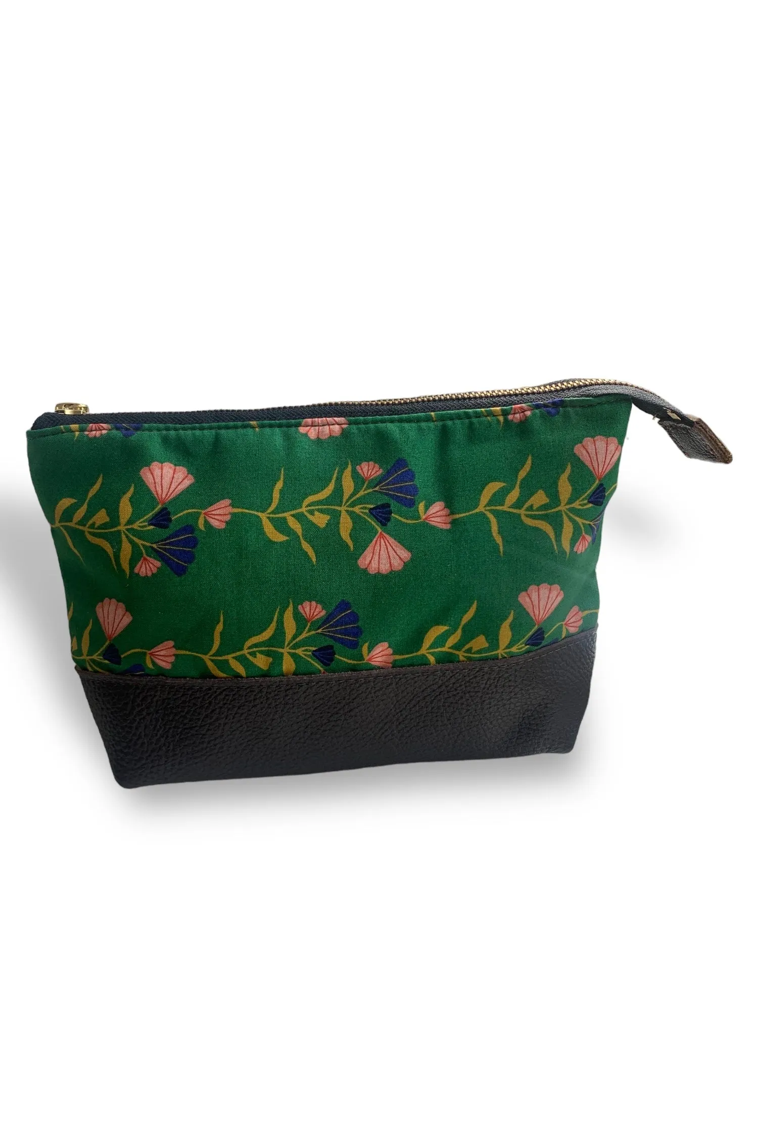 La Trousse - Leather and Fabric Pouch