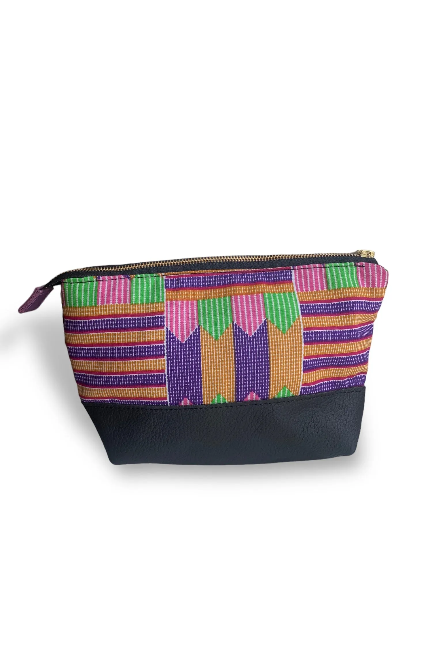 La Trousse - Leather and Fabric Pouch