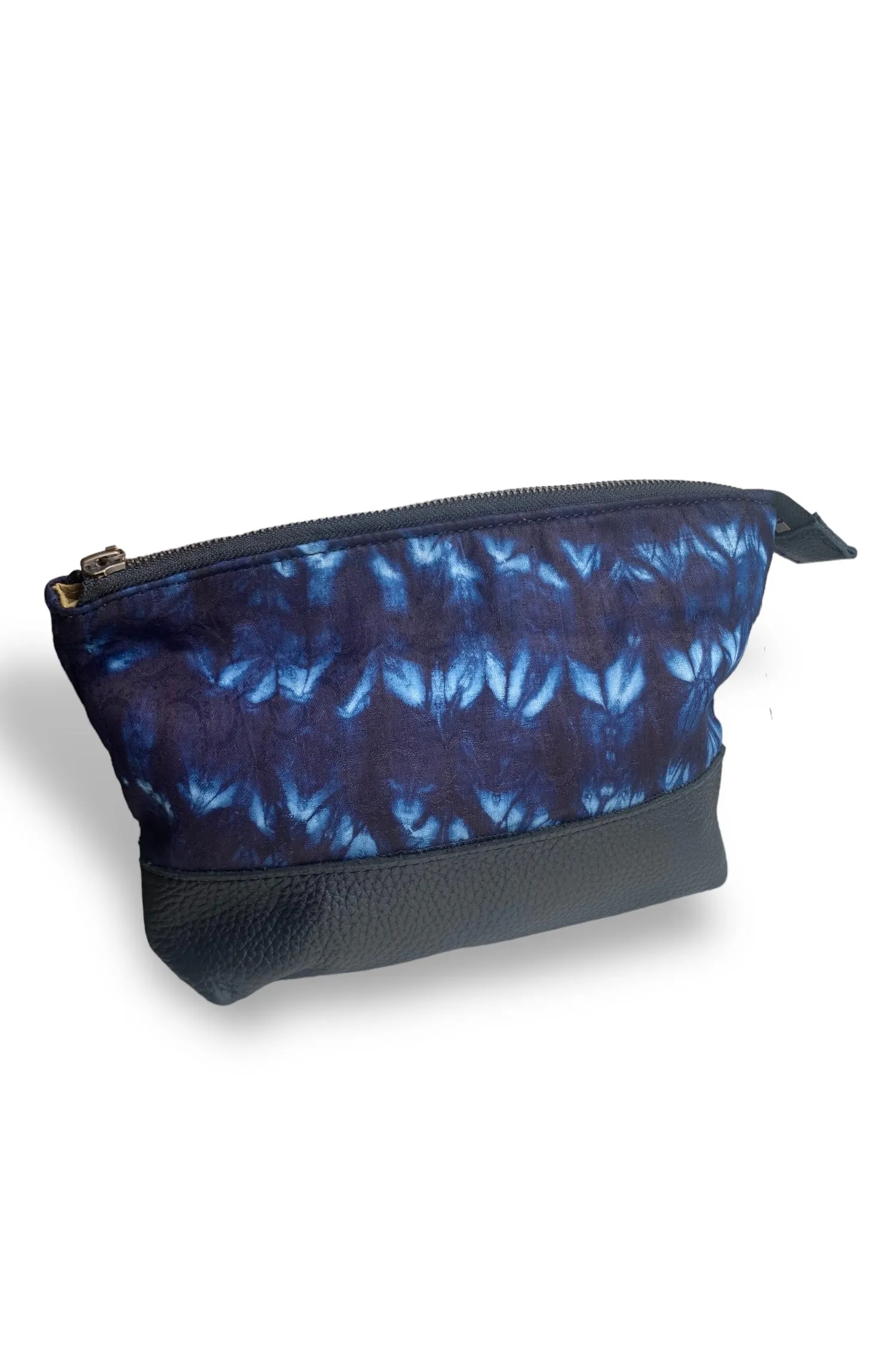 La Trousse - Leather and Fabric Pouch