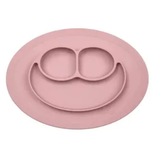 Mini Mat - Placemat and Plate with Suction | Blush