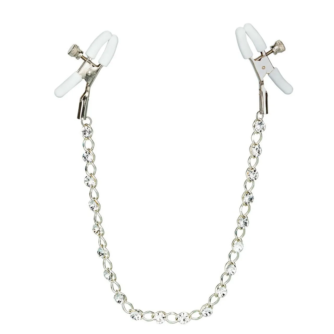 Nipple Play Crystal Chain Nipple Clamps