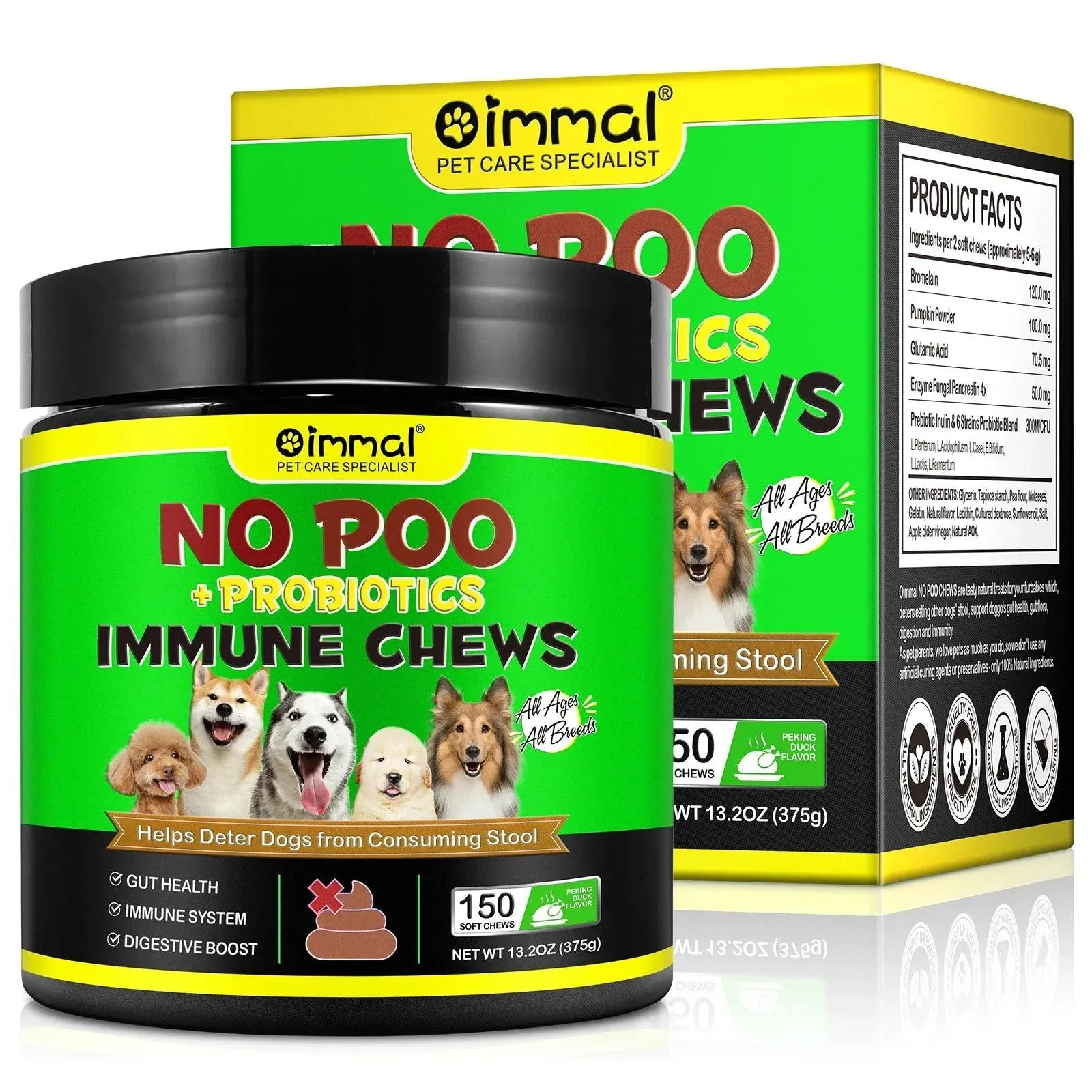 No Poo Chews Stool Eating Deterrent