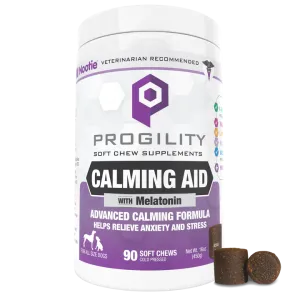 Nootie Progility Calming Aid Soft Chew Supplements for Dogs - 90ct