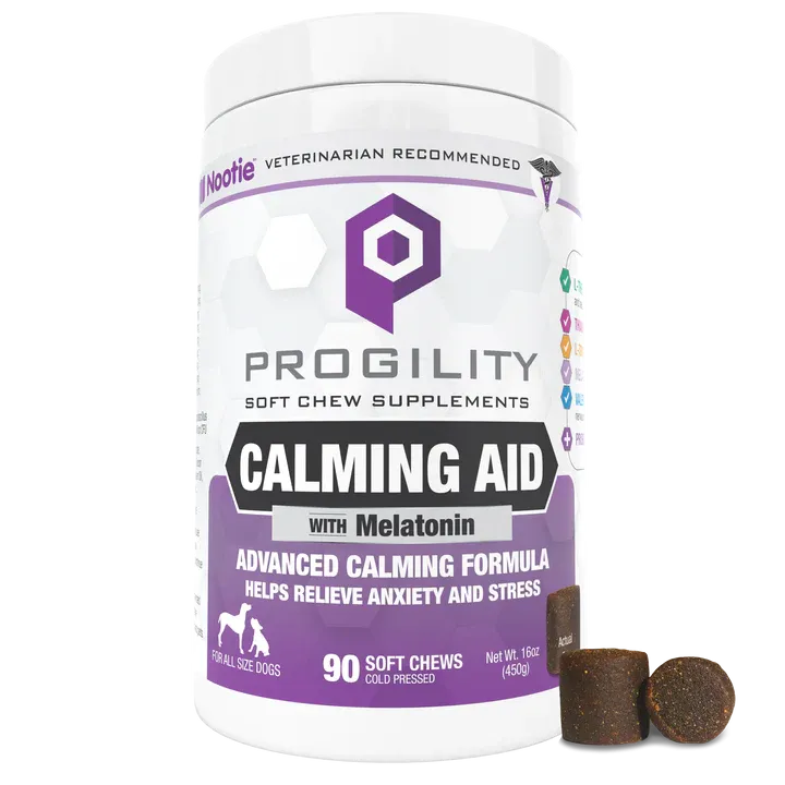 Nootie Progility Calming Aid Soft Chew Supplements for Dogs - 90ct