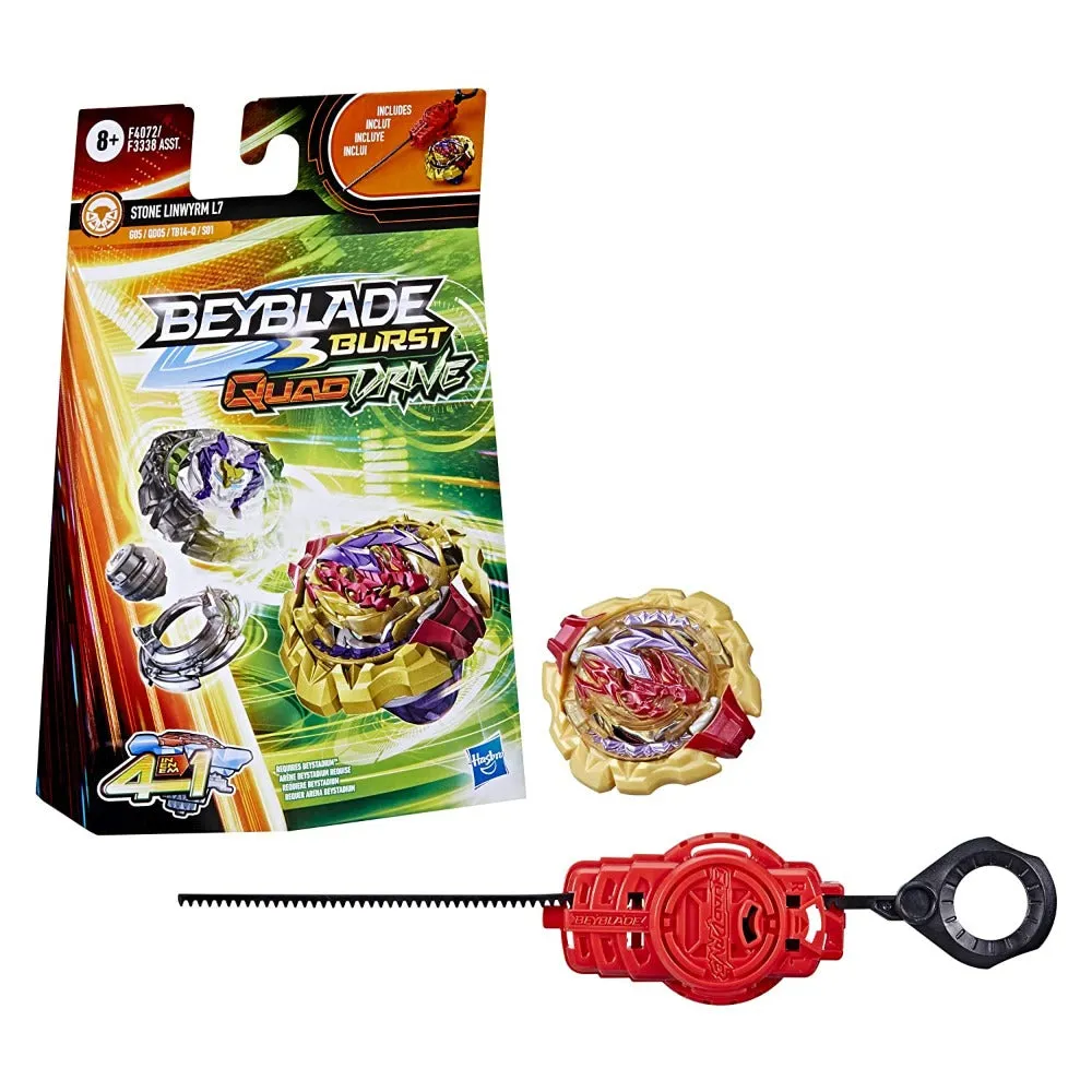 Original Beyblade Burst Quad Drive -  STONE LINWYRM L7