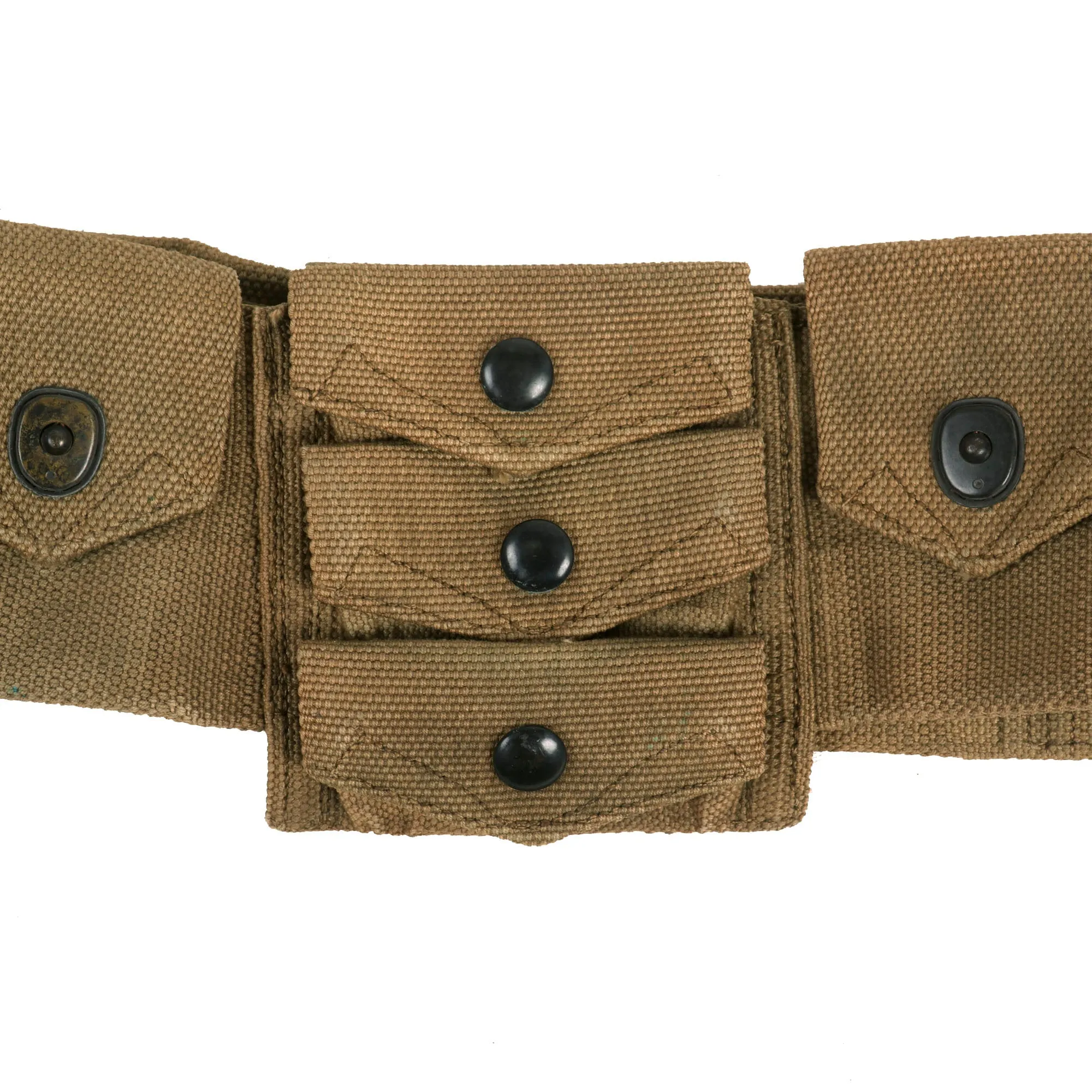 Original U.S. WWI M1912 Cavalry Ammunition Bandolier by MILLS Dated 1917 - Unissued