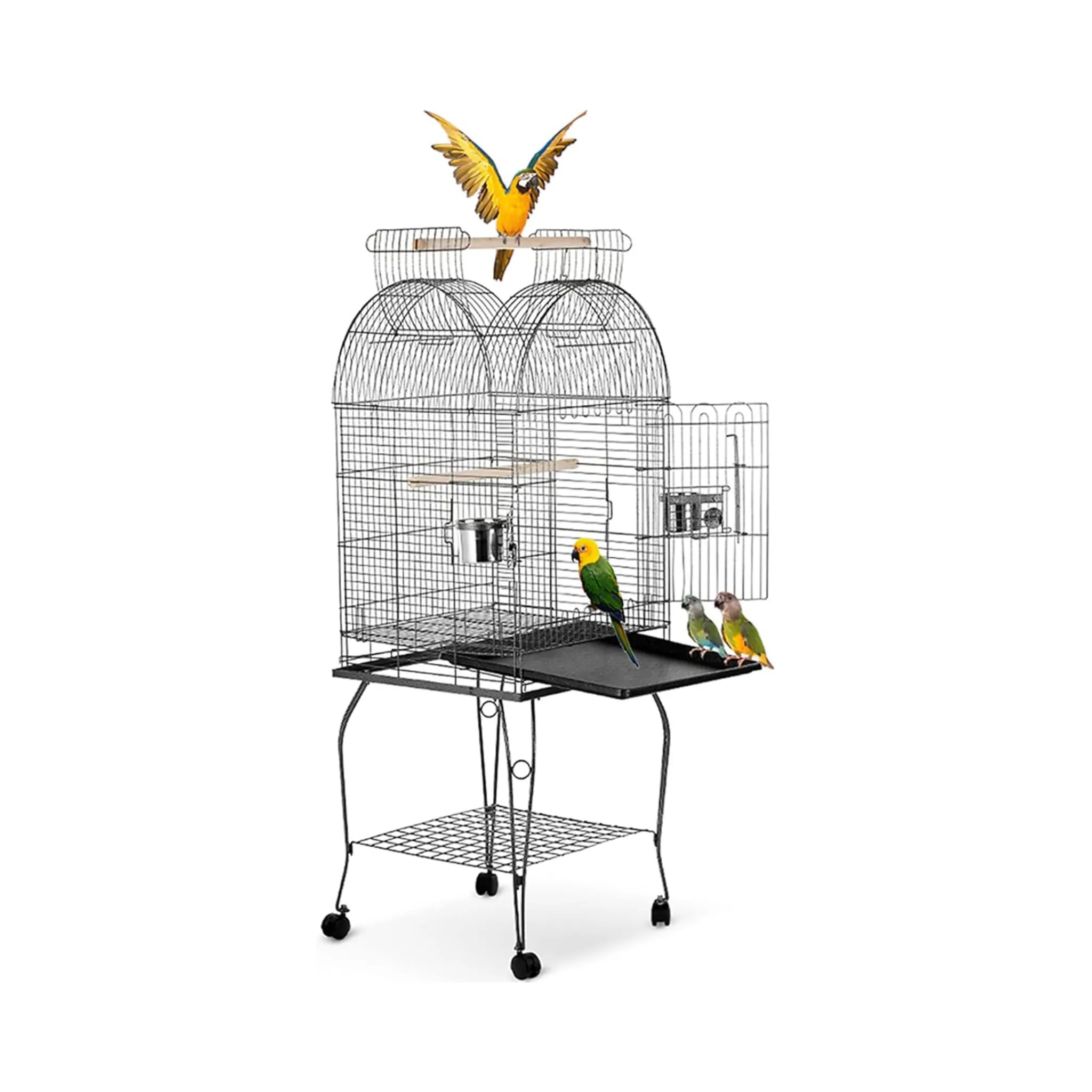 PARAKEET CAGE - WHITE