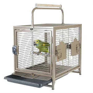 PARROT TRAVEL CAGE - ANTIQUE BLACK