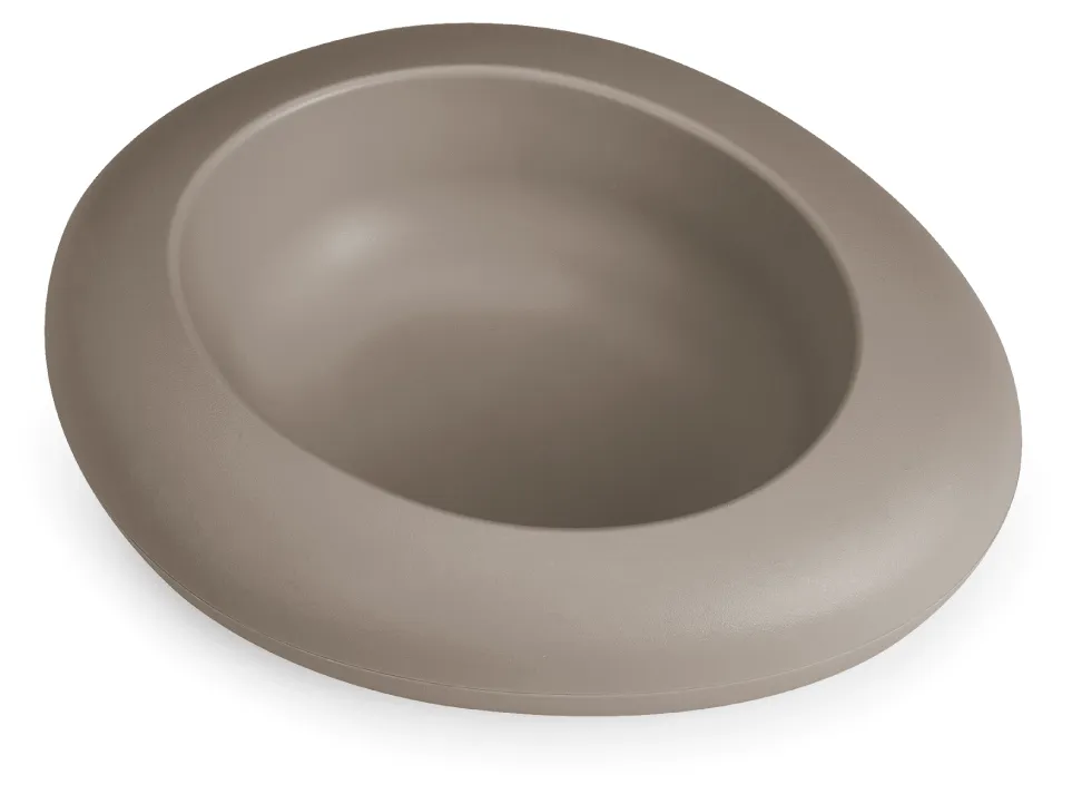 Pebbles shape Bowl S03 BROWN