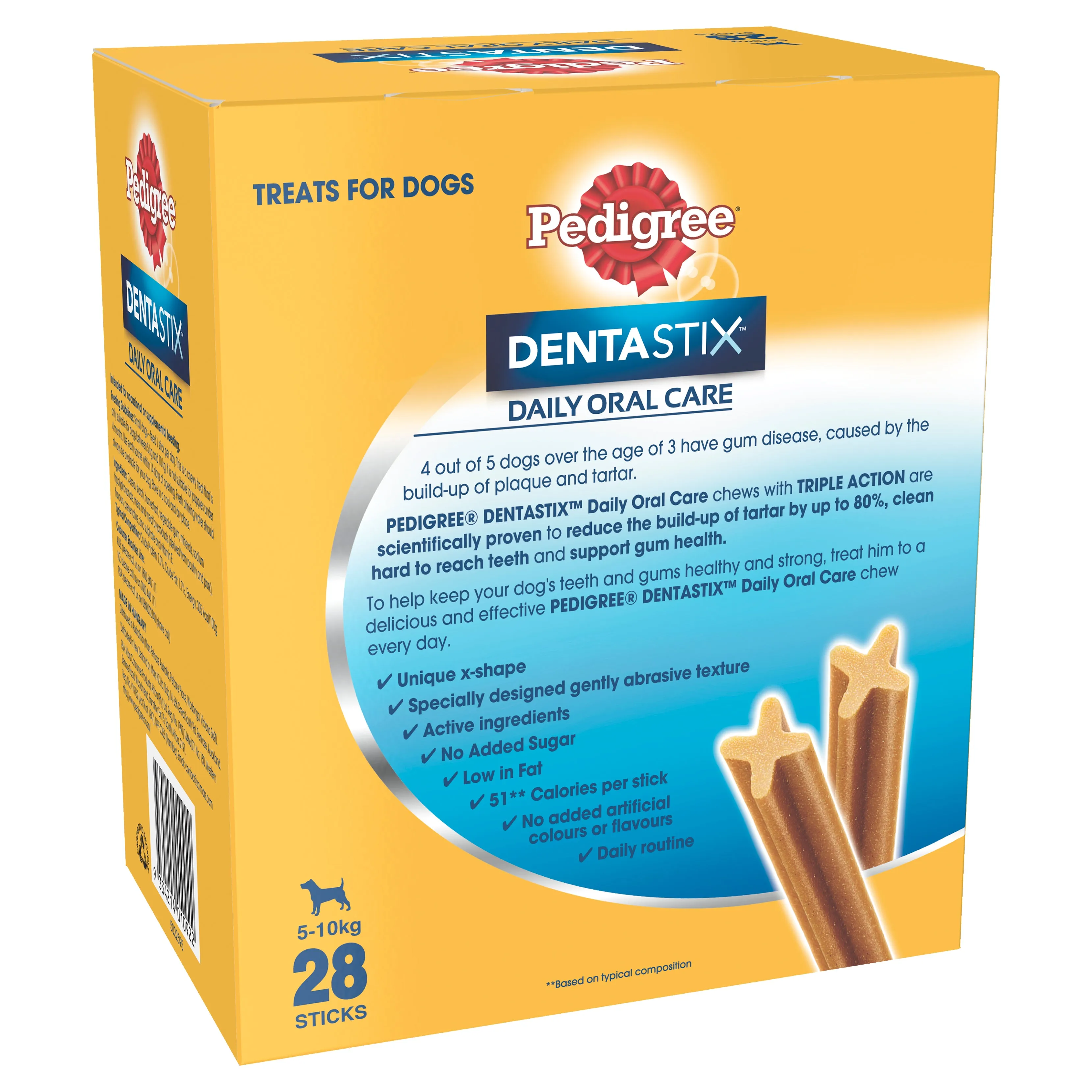 PEDIGREE® DENTASTIX™ Dental Chew Small Dog Treats