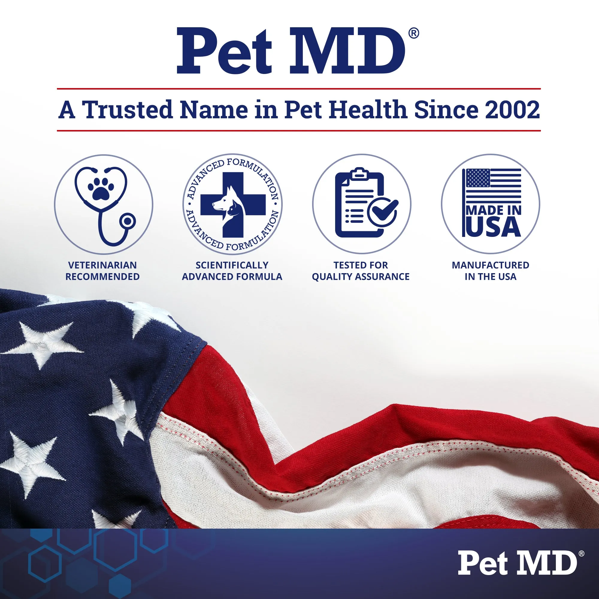 Pet MD Calming Chews for Dogs - 60 ct