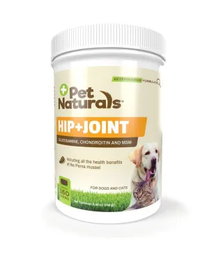 Pet Naturals Of Vermont Hip   Joint for Dogs & Cats 160 Chewable