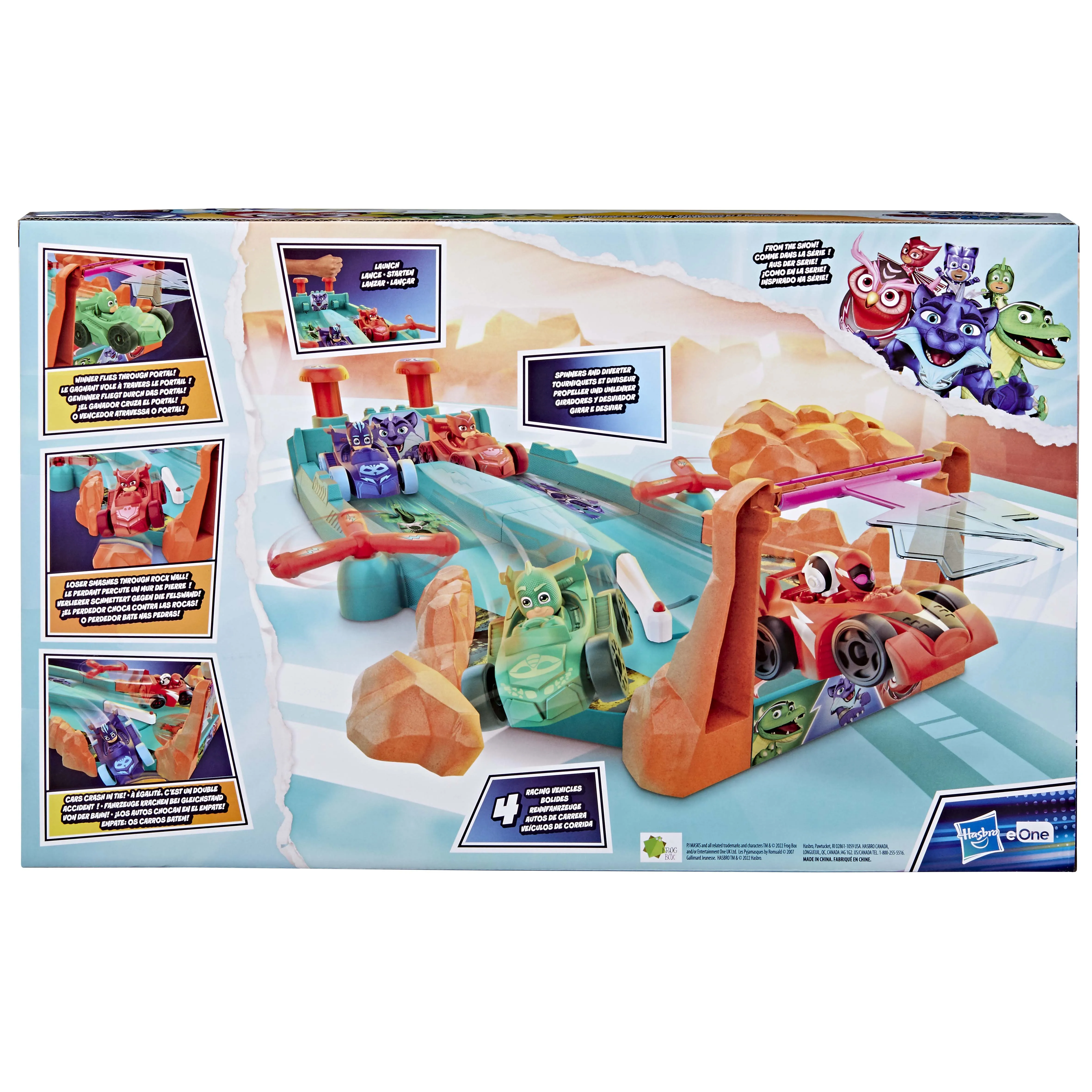 Pj Masks Animal Power Smash & Zoom Racetrack