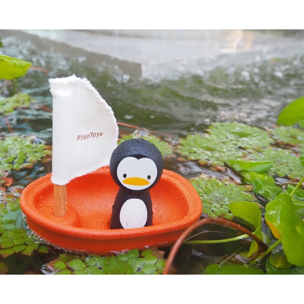 Plan Toys penguin sailing boat