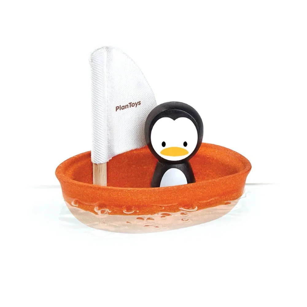 Plan Toys penguin sailing boat