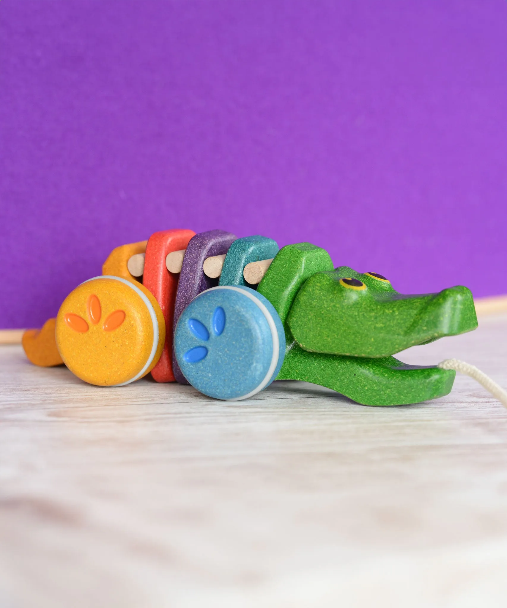 Plan Toys Rainbow Alligator