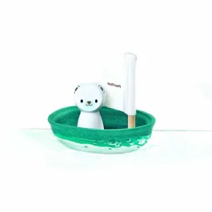 Plan Toys Sailing Boat Polar Bear